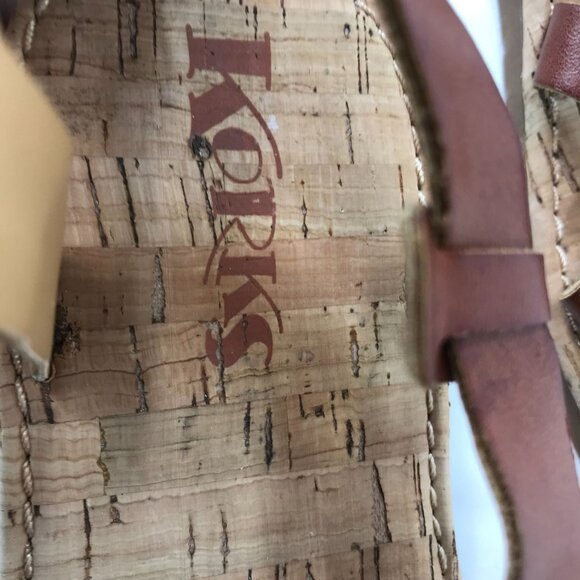 KORKS KORK EASE ~ WOMENS 6.5 ~ TAN STRAPPY SUMMER SANDAL - Picture 8 of 8